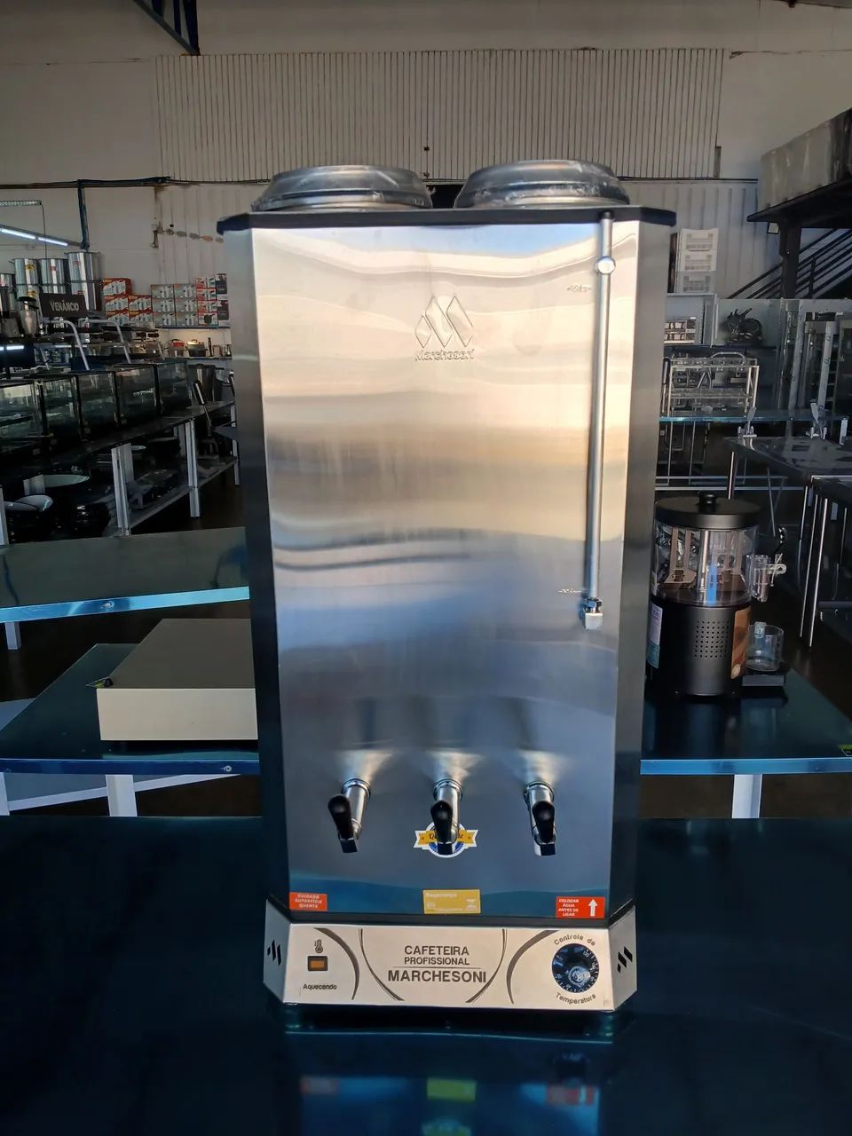 Cafeteira Profissional 20L c/ reservatórios de 10l  - Foto 4