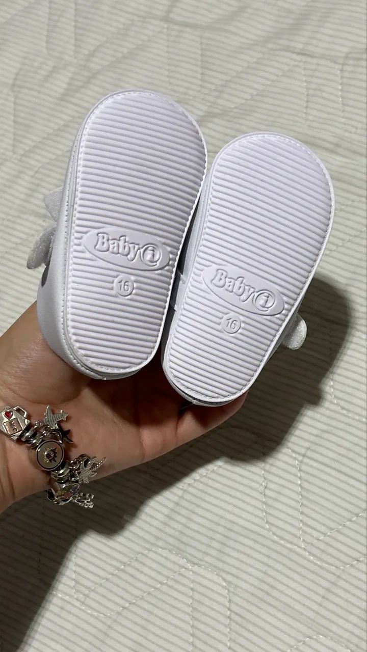 Sapatinhos de Bebê Menina | Kit com 3 pares  - Foto 2