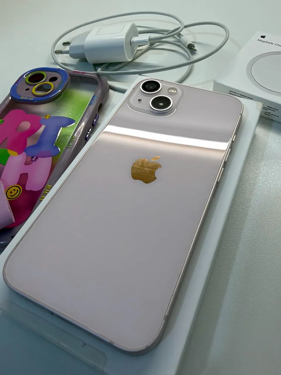 iPhone 13 128gb Rosa Excelente - Foto 4