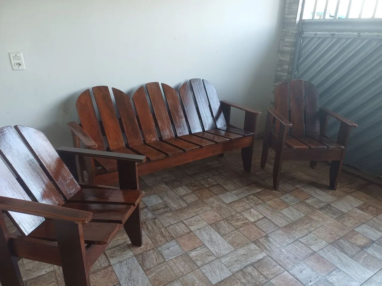 Jogo de Cadeiras de Angelim - Foto 2