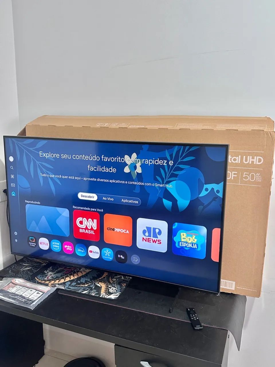 Tv smart 50 polegadas 4k Samsung  - Foto 3