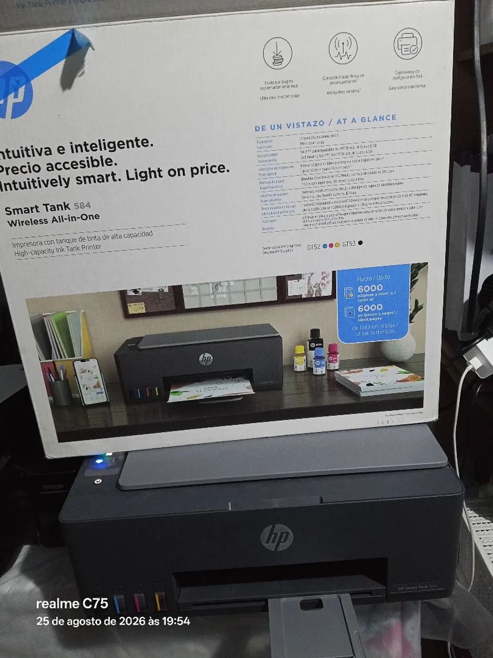 Multifuncional HP Smart Tank 584