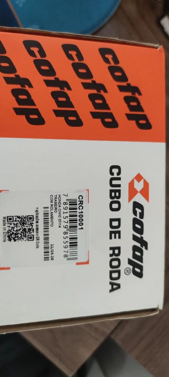 Cubo de Roda Traseiro com Rolamento Civic G9 - Foto 3