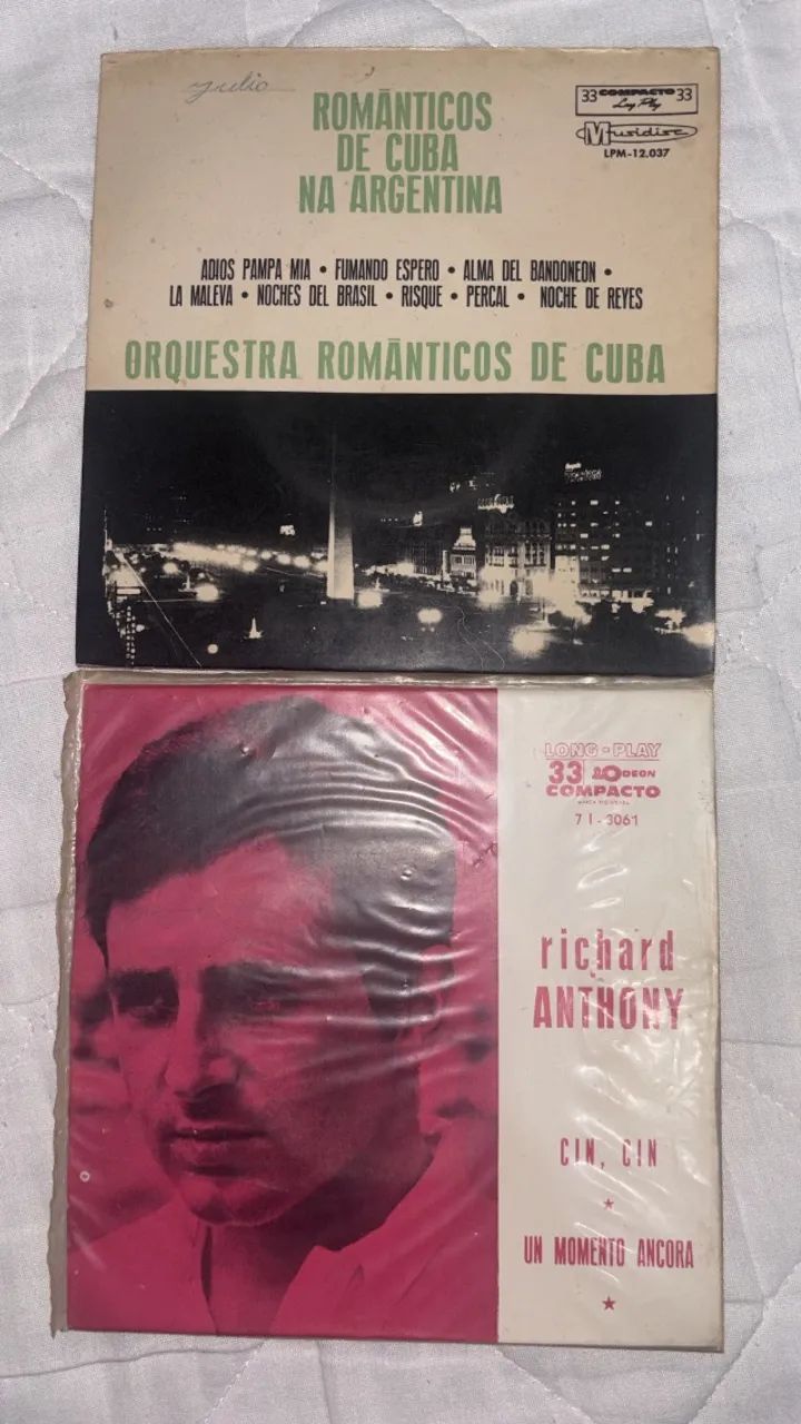 Kit 10 discos mini vinil clássicos  - Foto 4