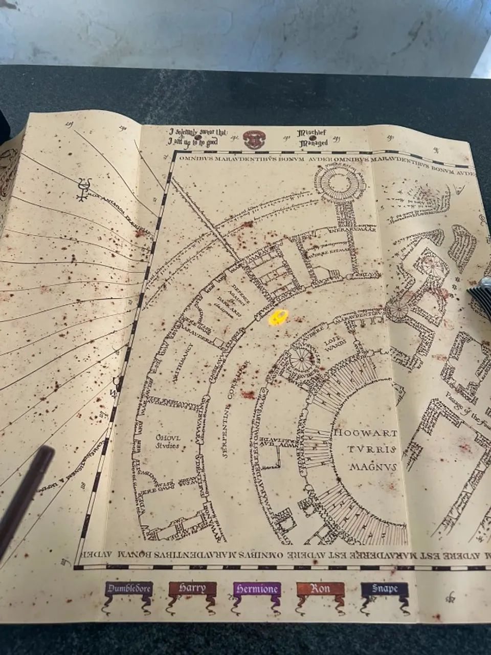 Mapa do Maroto - Harry Potter - Oficial - Foto 2