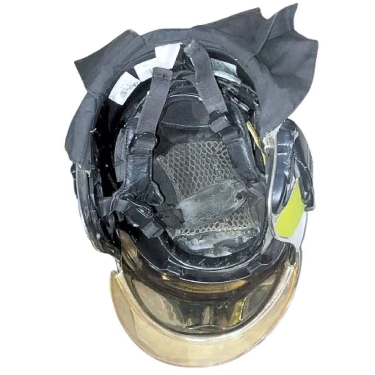 Capacete de Combate a Incêndio Gallet Usado - Foto 4