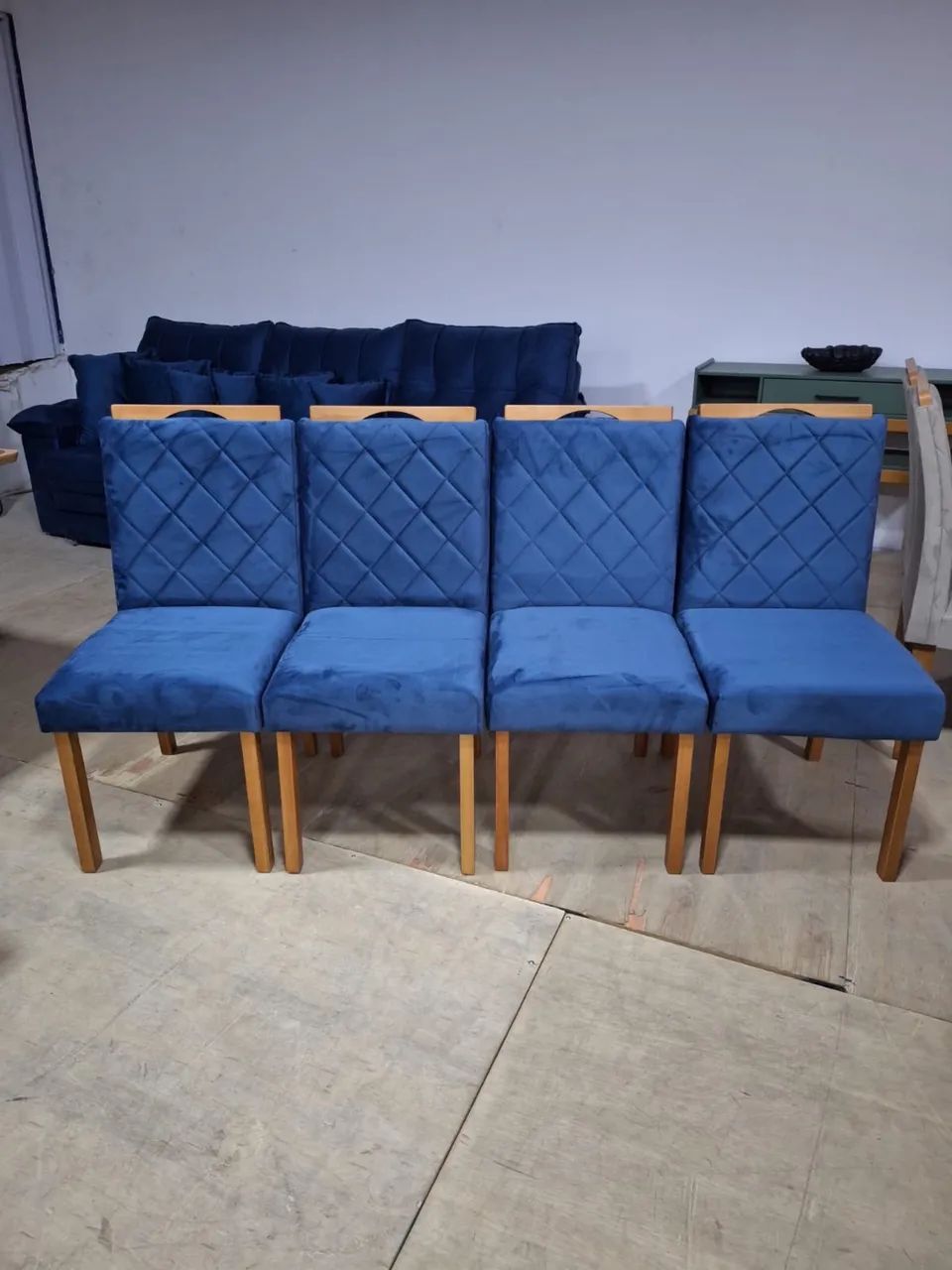 CONJUNTO DE CADEIRAS 100% MADEIRA - Foto 3