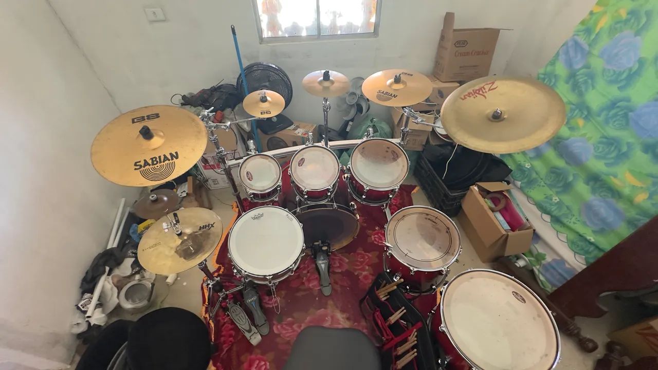 Bateria pearl vision completa 