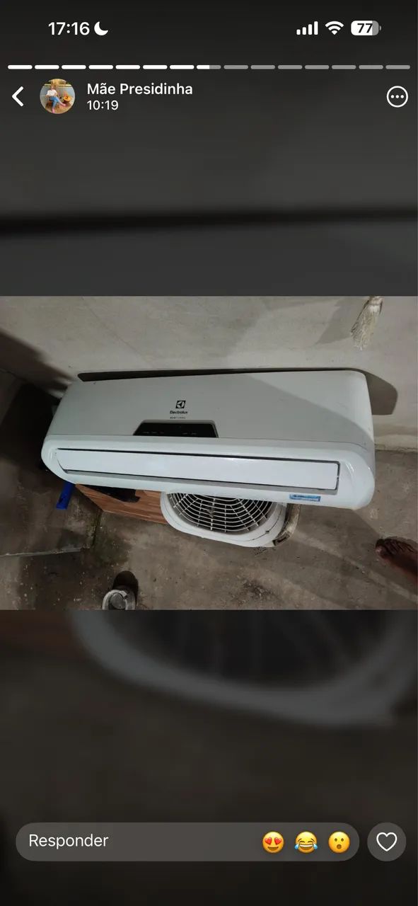 Split Electrolux 9 mil btus 