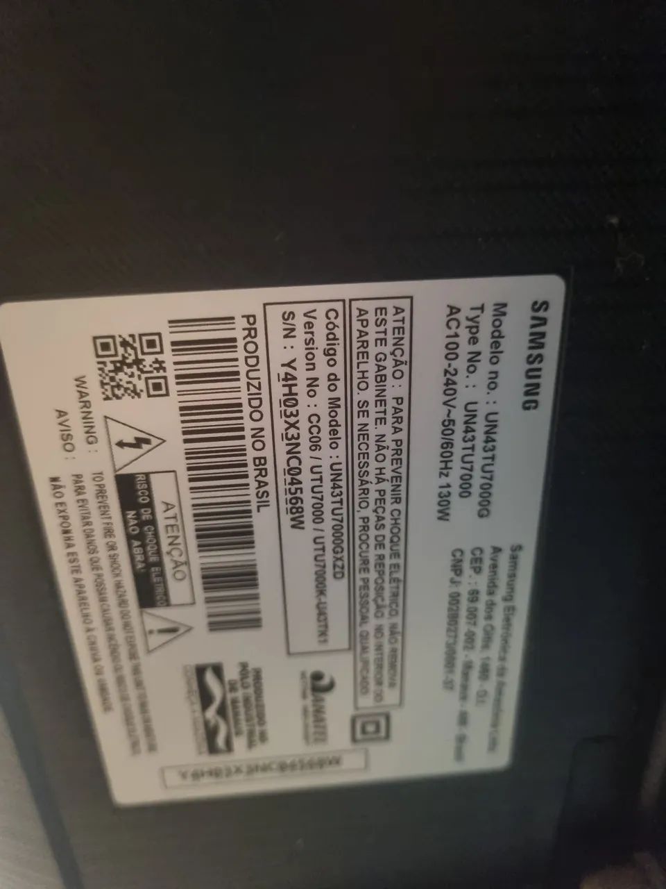 DUAS TVS SMART 43 P SANSUNG !! LEIA A OBSERVACAO DO ANUNCIO  - Foto 3