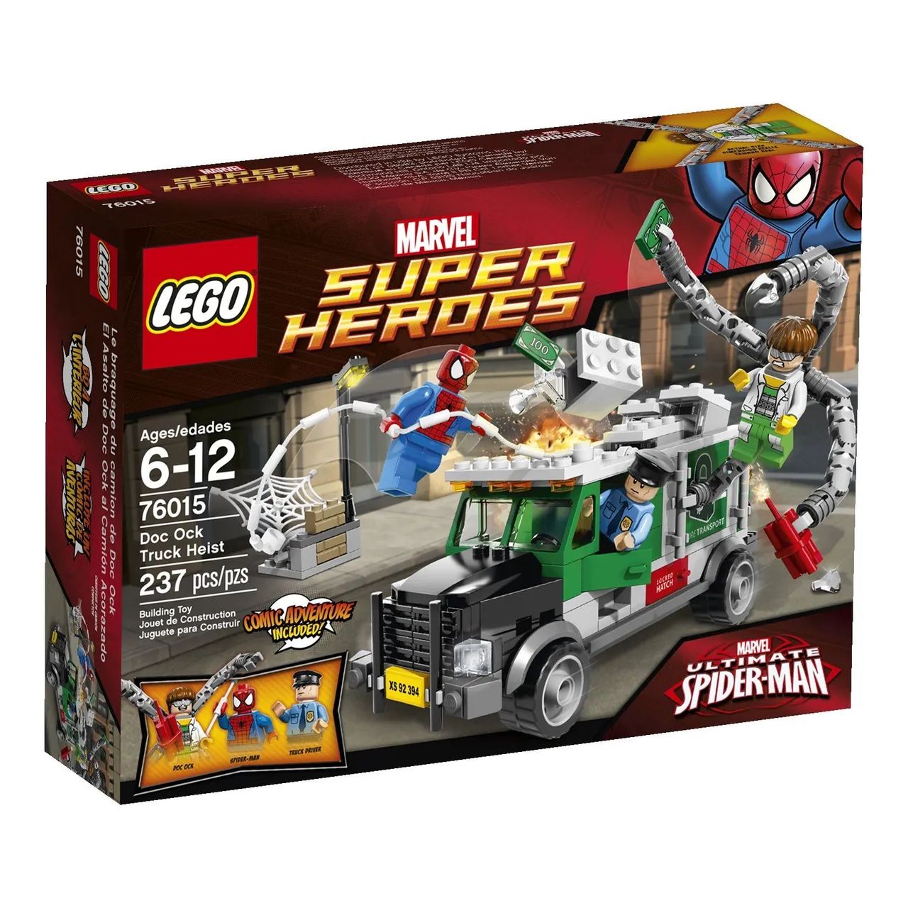 Lego Homem Aranha (76015) - Roubo do Doutor Octopus