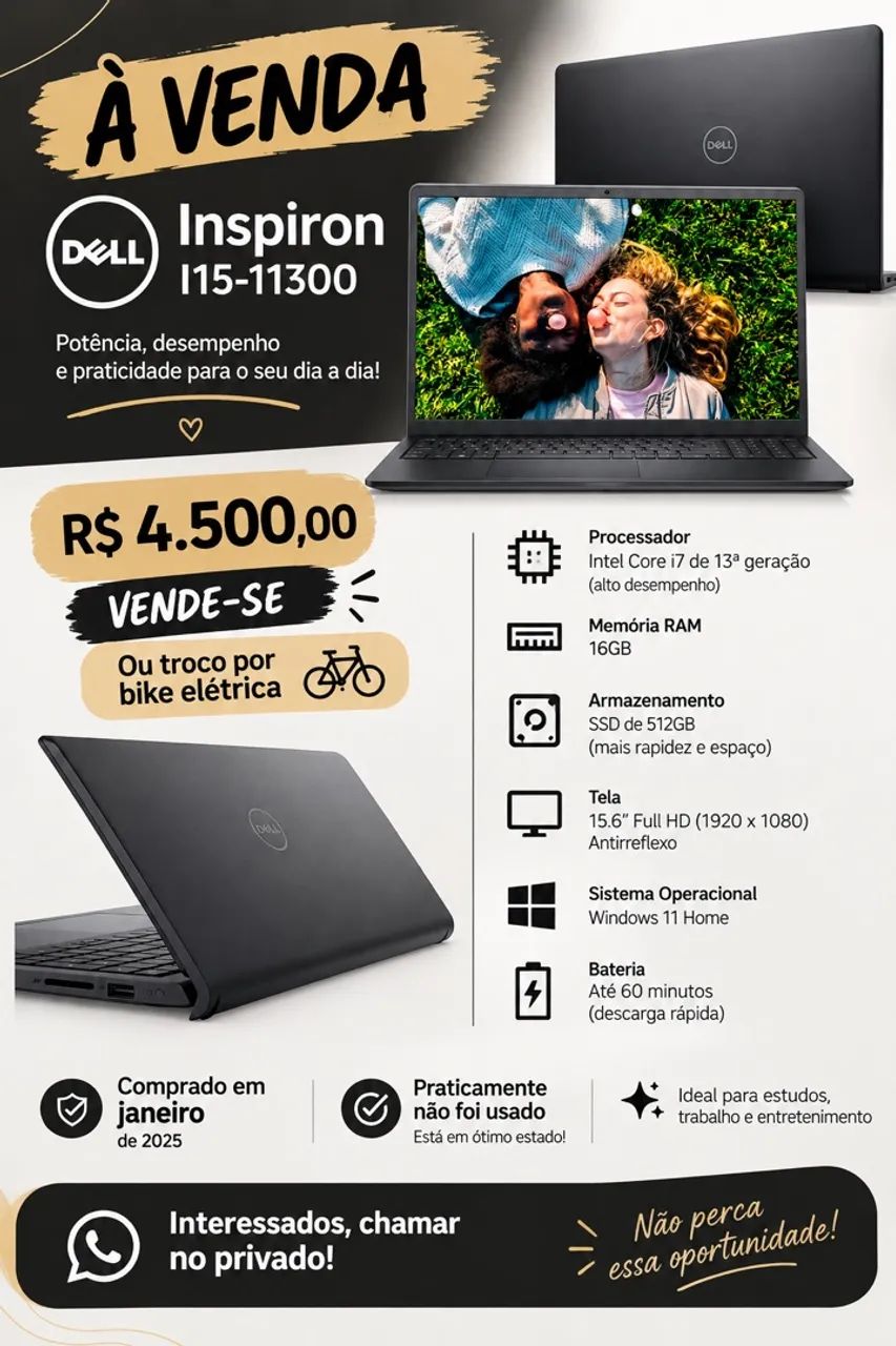 Notebook Dell 