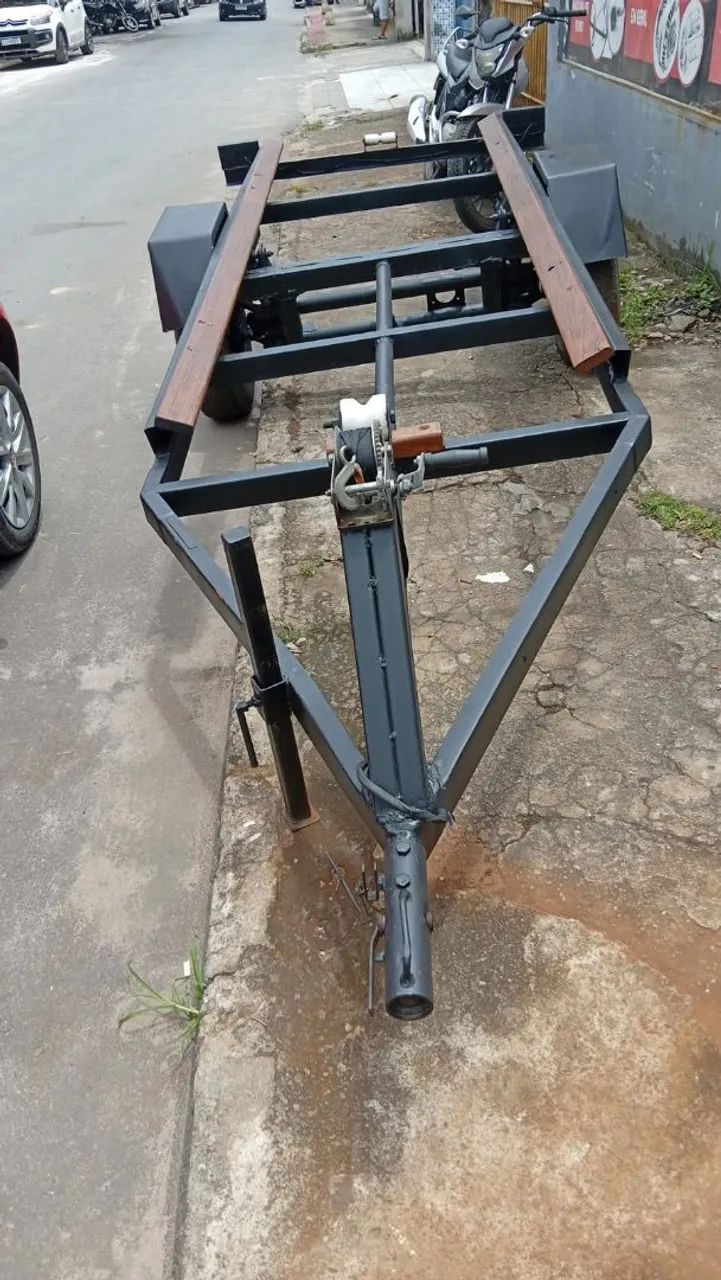 Carretinha para barco - Foto 4