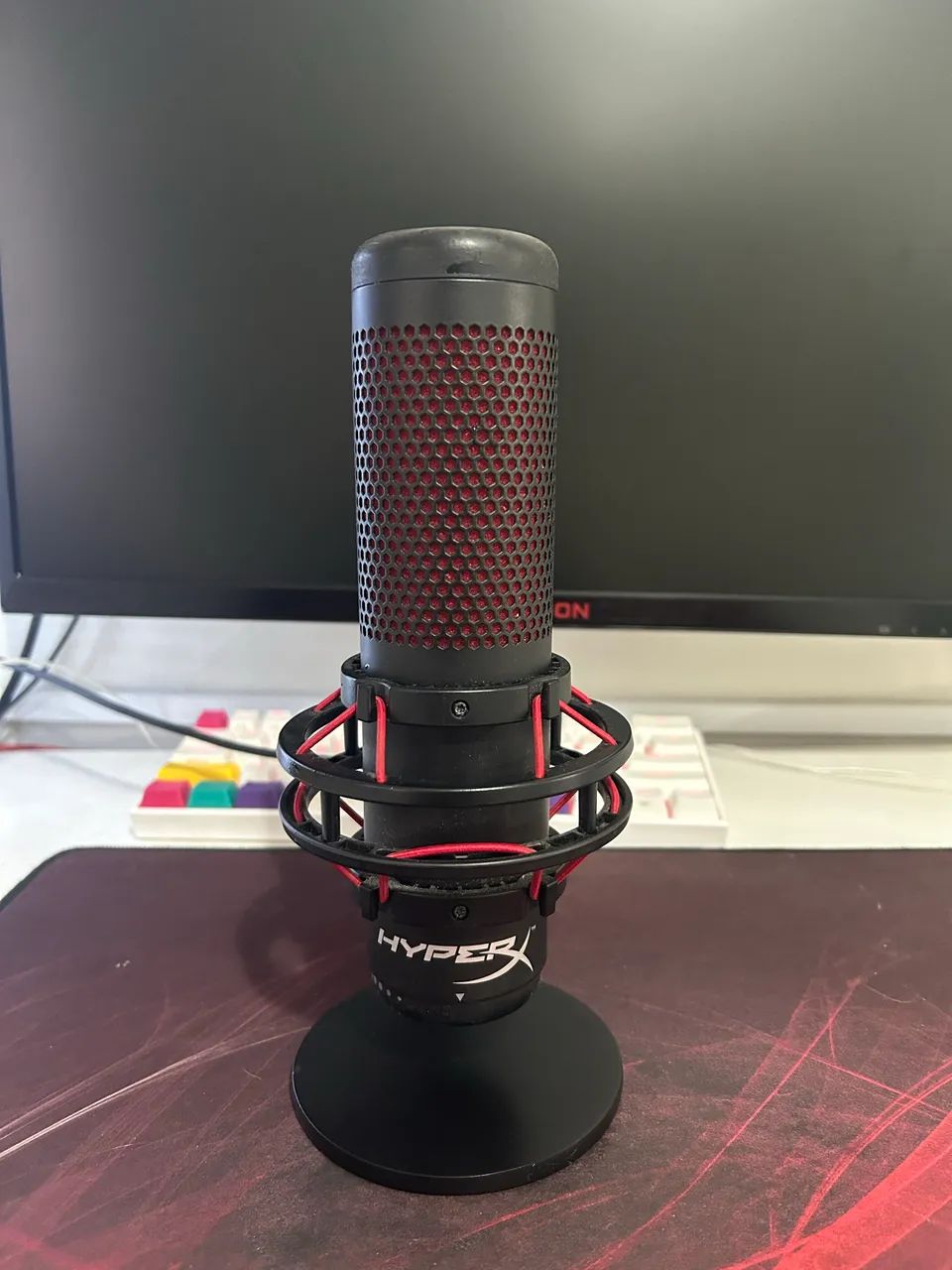 Microfone HyperX QuadCast Original Completo | Perfeito Estado  - Foto 4