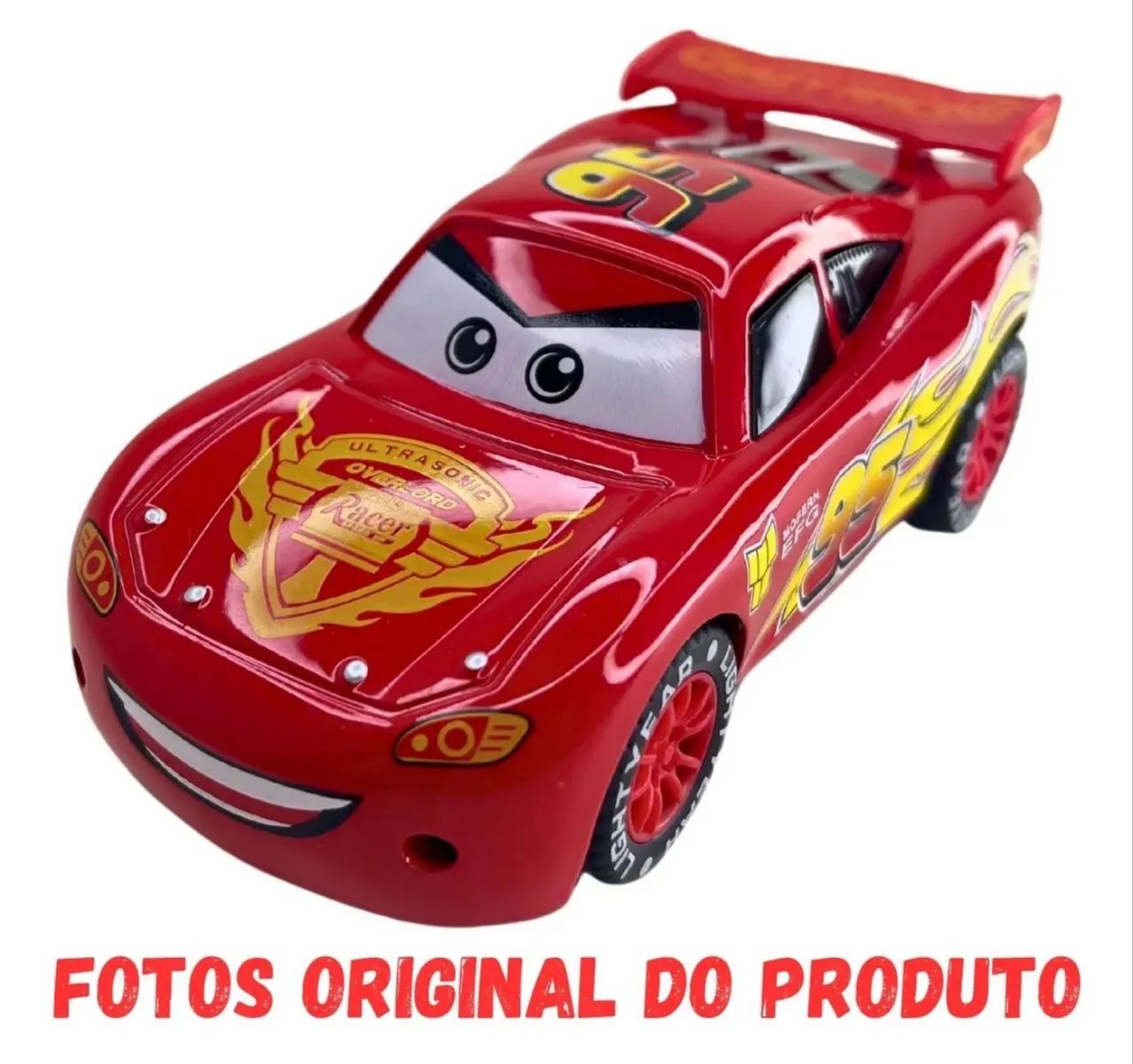 Carrinho De Metal Á Fricção Relâmpago Mcqueen  - Foto 2