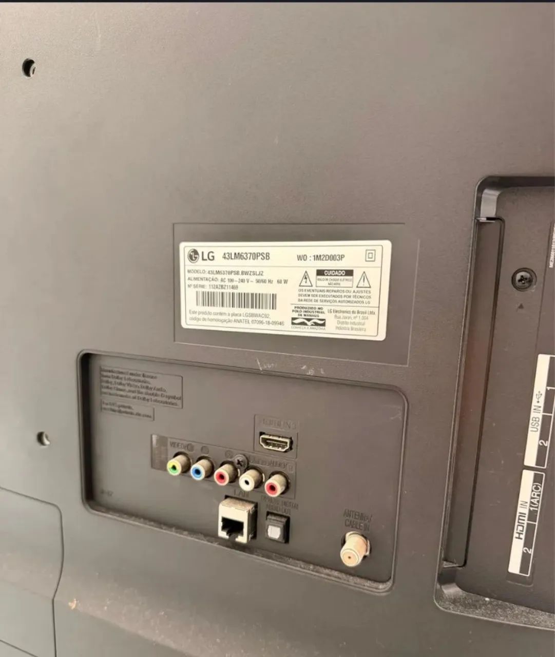 Tv lg 43 três polegadas  - Foto 4