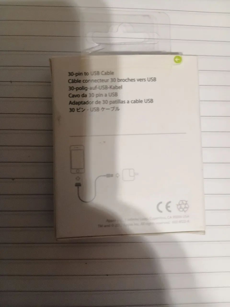 Cabo Apple 30 pin to usb - Foto 2