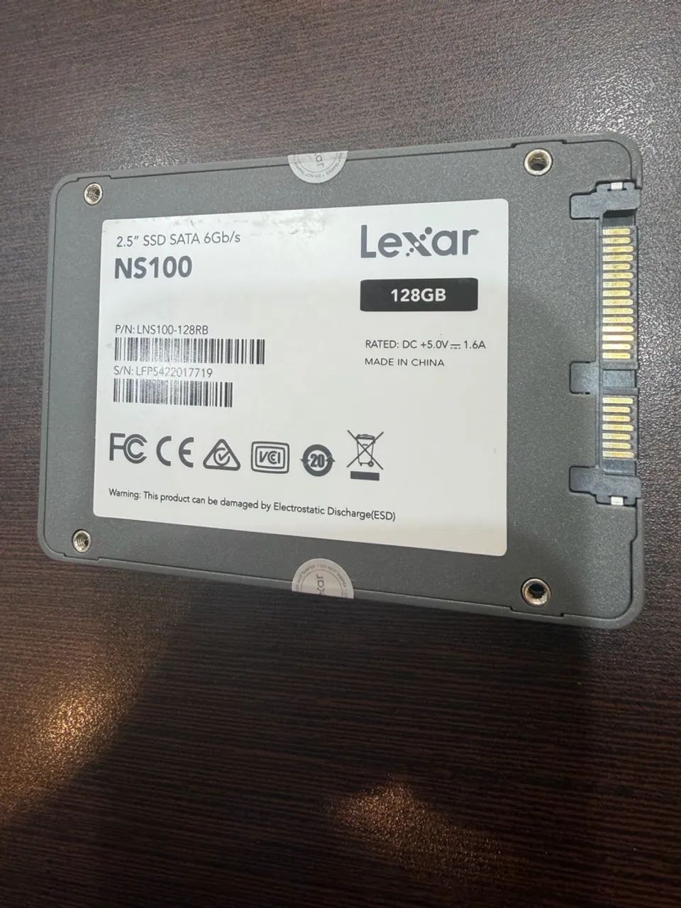 SSD 120GB Lexar - usado  - Foto 2