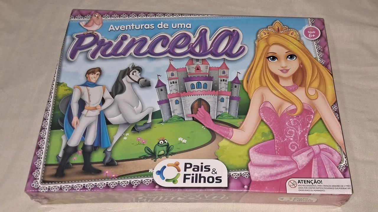 Jogo de Tabuleiro Aventuras de uma Princesa - Foto 4