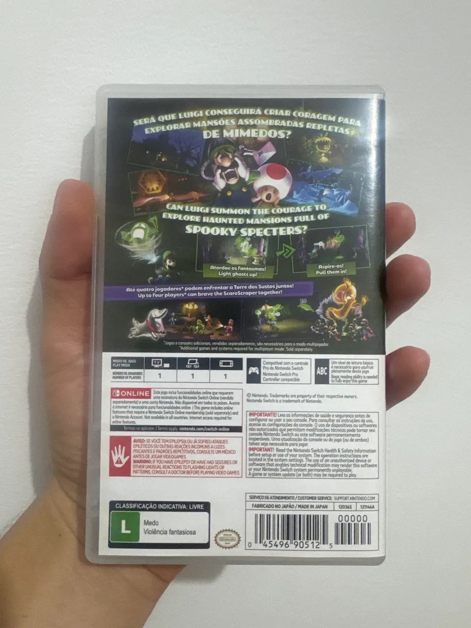 Jogo de switch luigui mansion 2 - Foto 2
