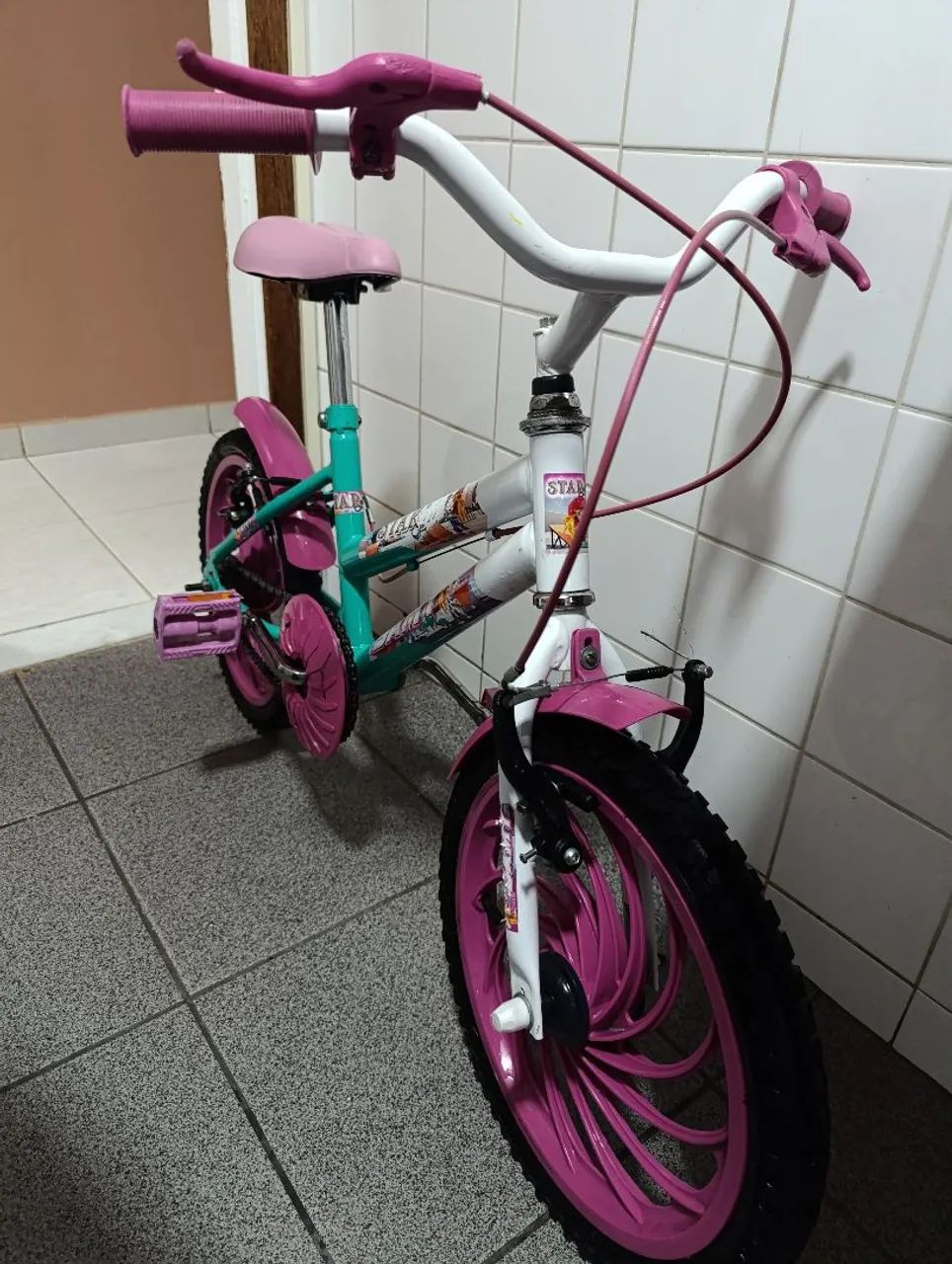 Bicicleta aro 16 infantil completa  - Foto 2