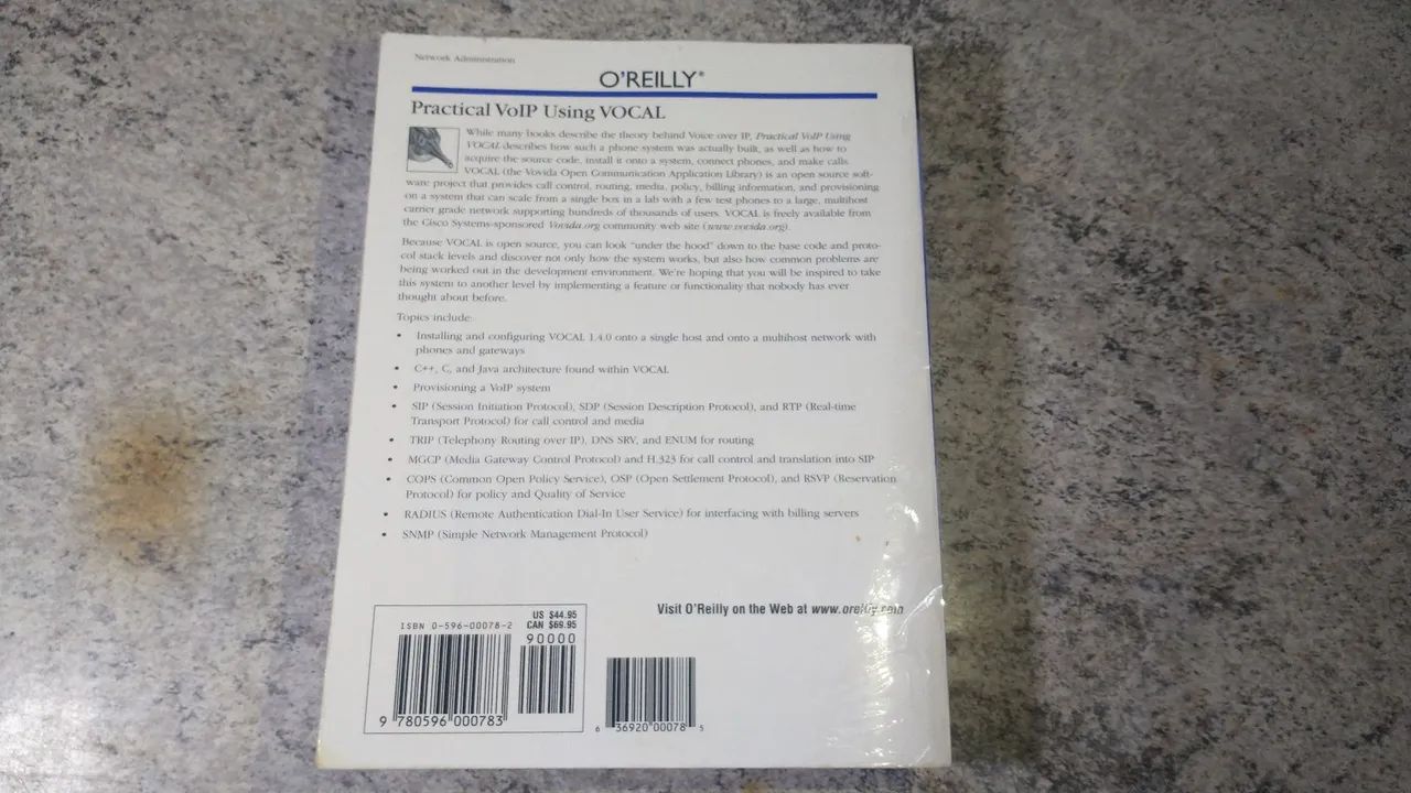  Practical VoIP using Vocal O'Reilly livro em inglês  - Foto 2