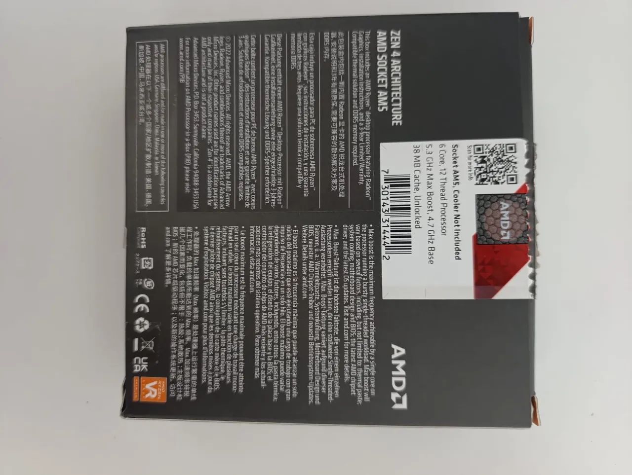 Ryzen 5 7600X - Foto 2
