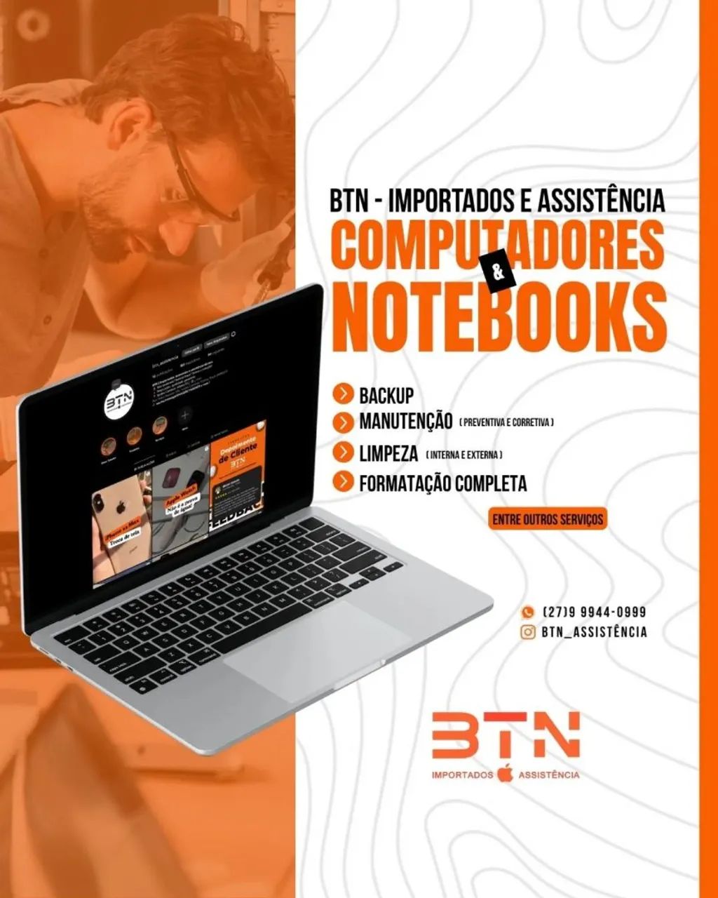 VENDA - CONSERTOS E REPAROS COMPUTADORES E NOTEBBOKS