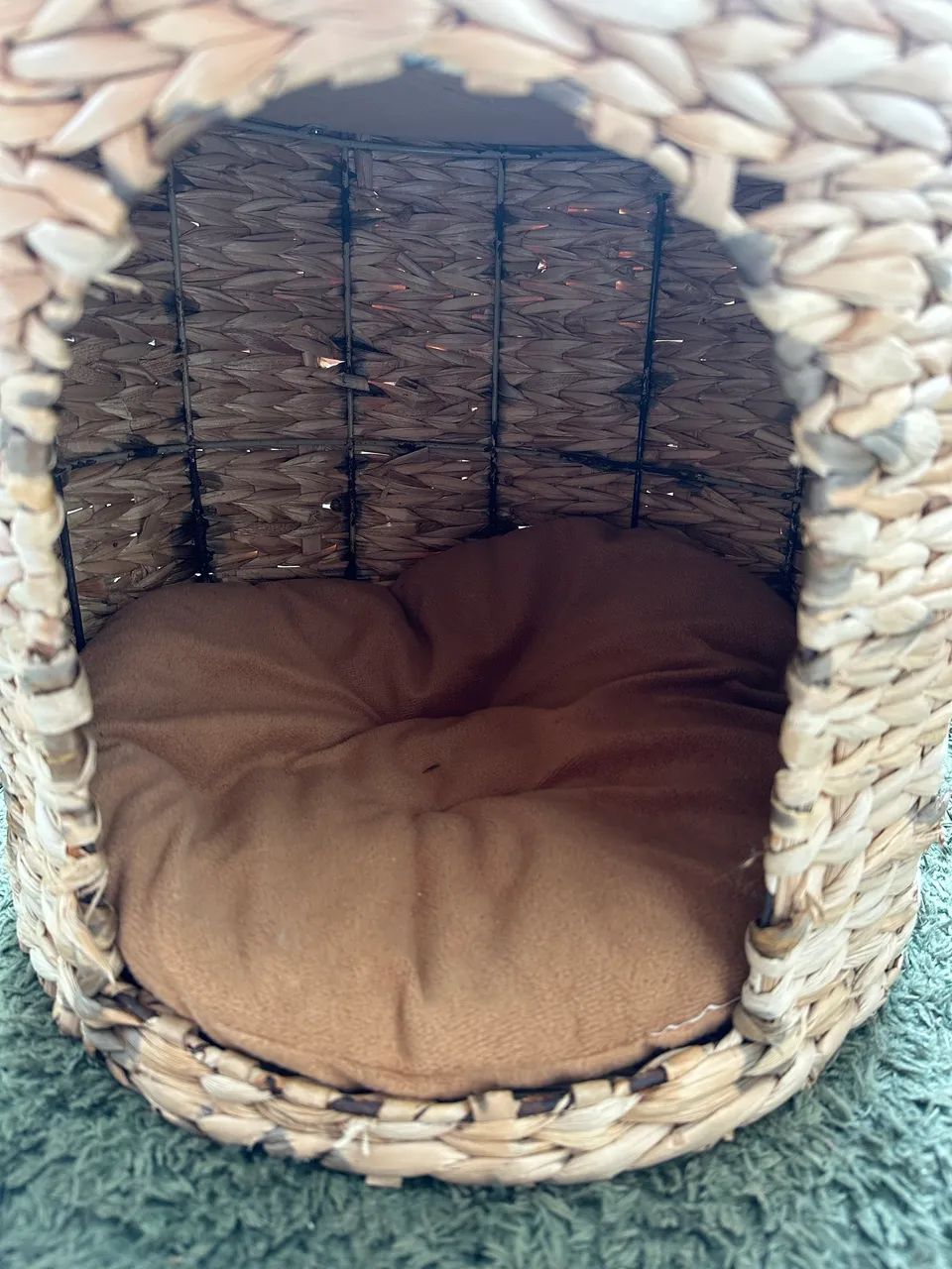 Casa/Cama para Pet 2 Andares Tok&Stok em Fibra Natural - Foto 5
