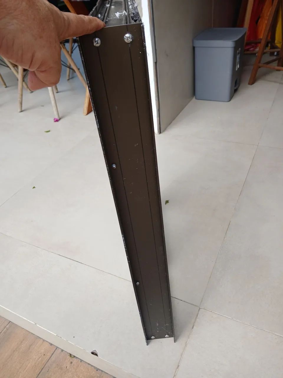 Esquadria janela cor bronze - Foto 4