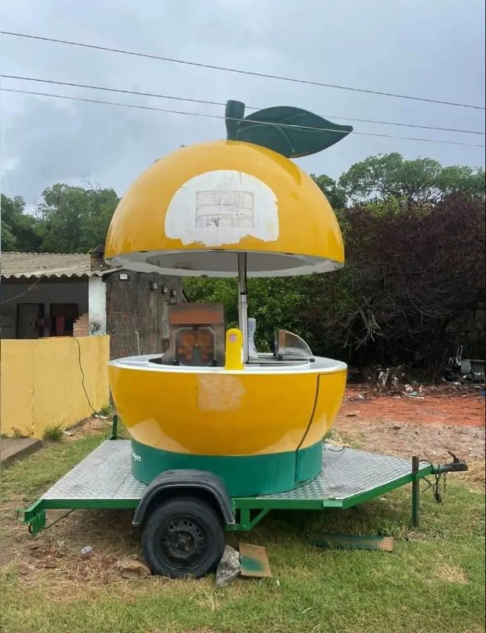 Trailer com carretinha para suco de laranja - Foto 2