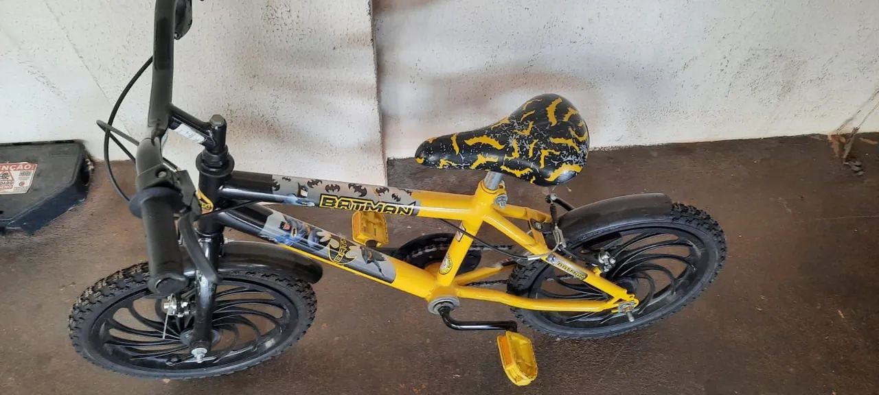 Bicicleta infantil batman aro 16 - Foto 2