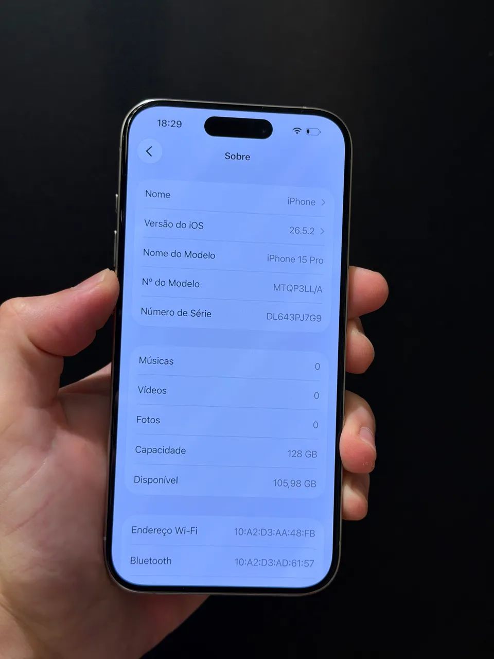 iPhone 15 Pro 128GB Natural - Foto 5