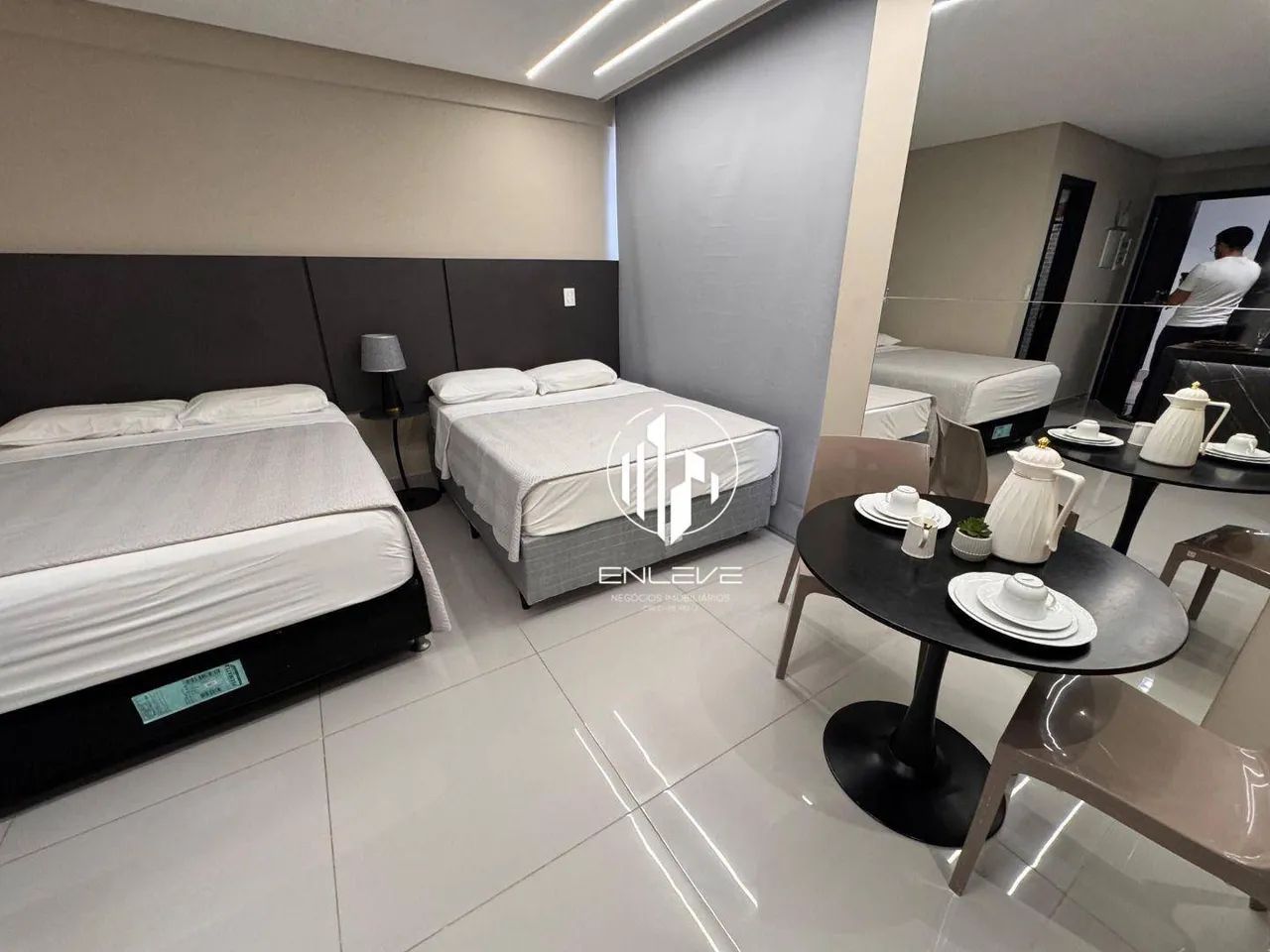 Flat mobiliado de alto padrão em Tambaú - Foto 2