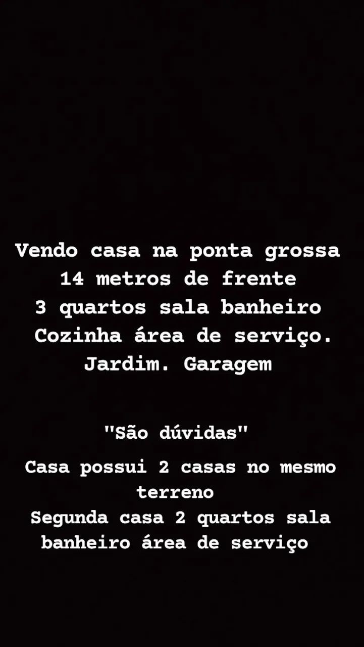 Vendo casa 