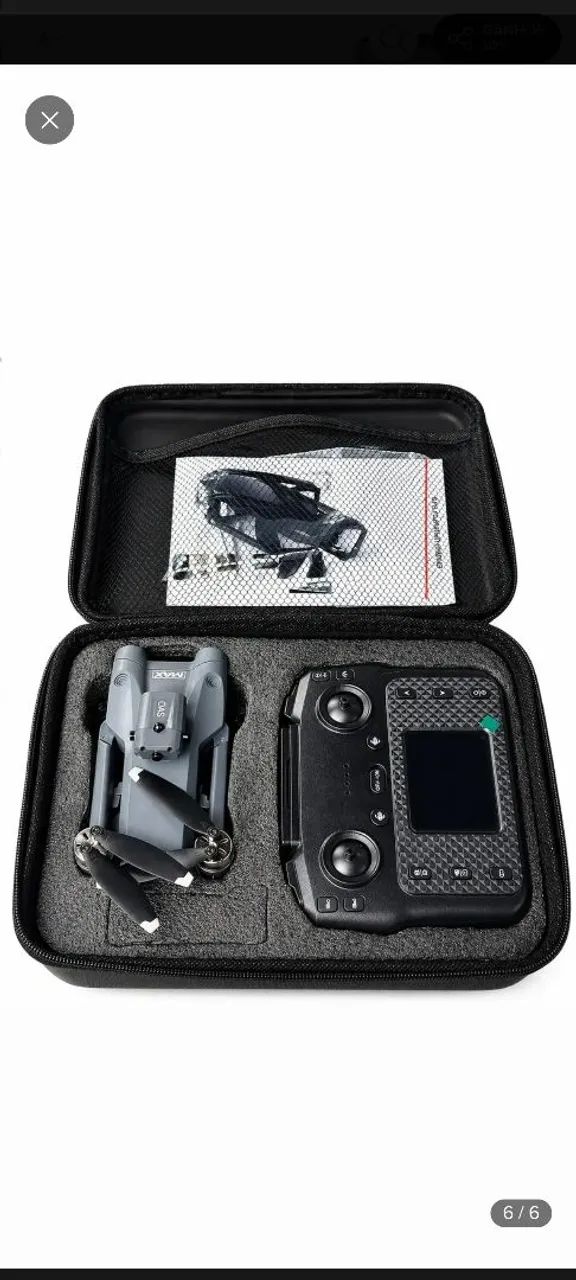 Drone Aéreo Neemias Bechor Y3 Ultra HD com Sensor de Obstáculos e Controle com Tela - Foto 2