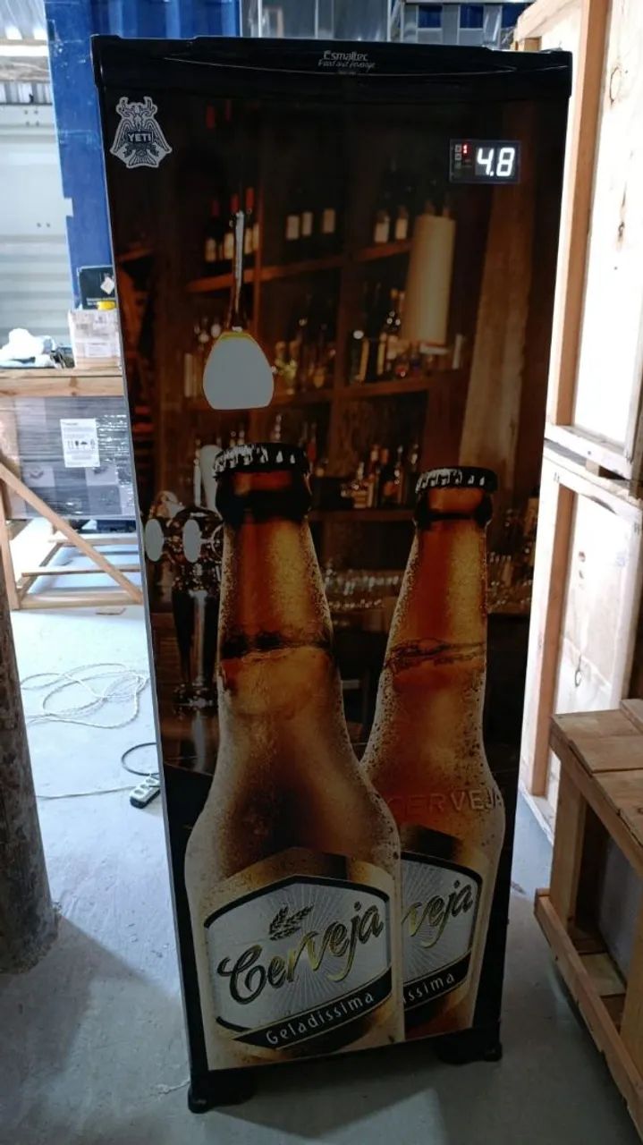 Ac cervejeira 300 litros semi nova