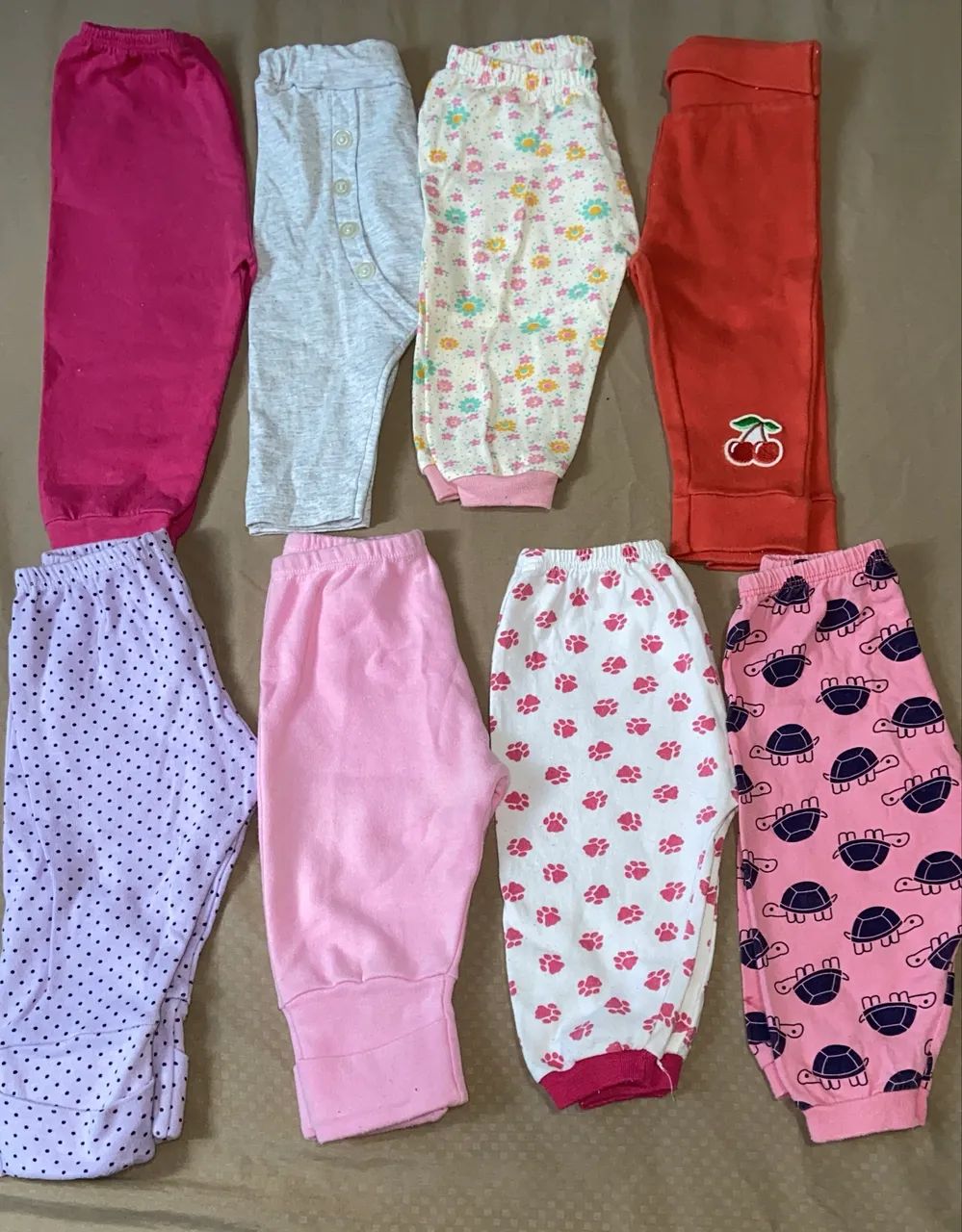 Combo calças infantil bebê menina