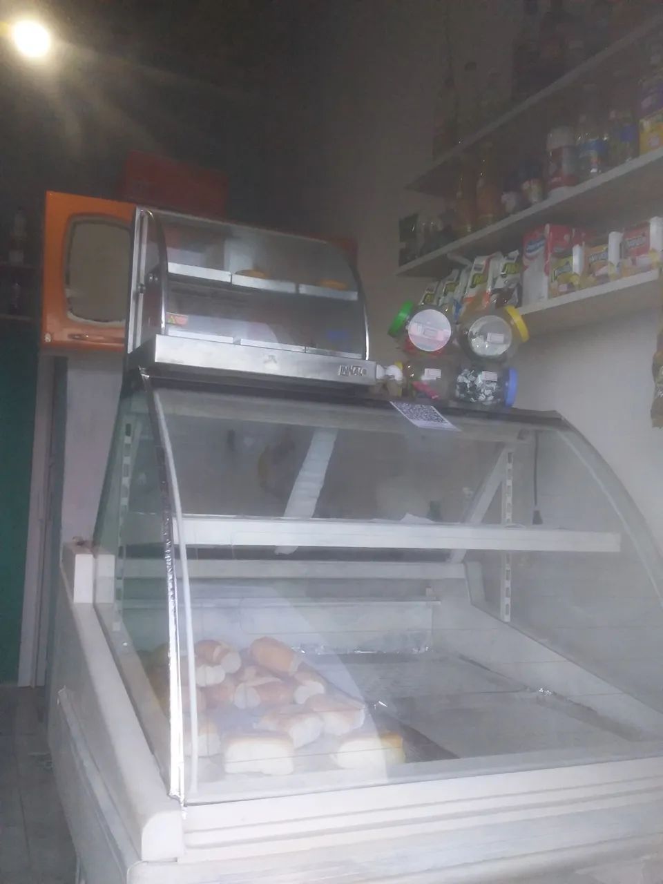Espositor de Pães, bolos, salgados e doces