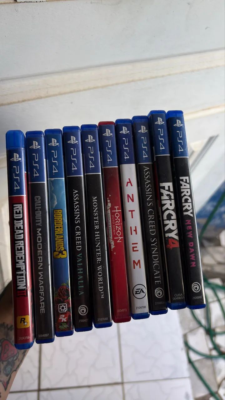 Jogos ps4 e ps3 NÃO ACEITO TROCAS 