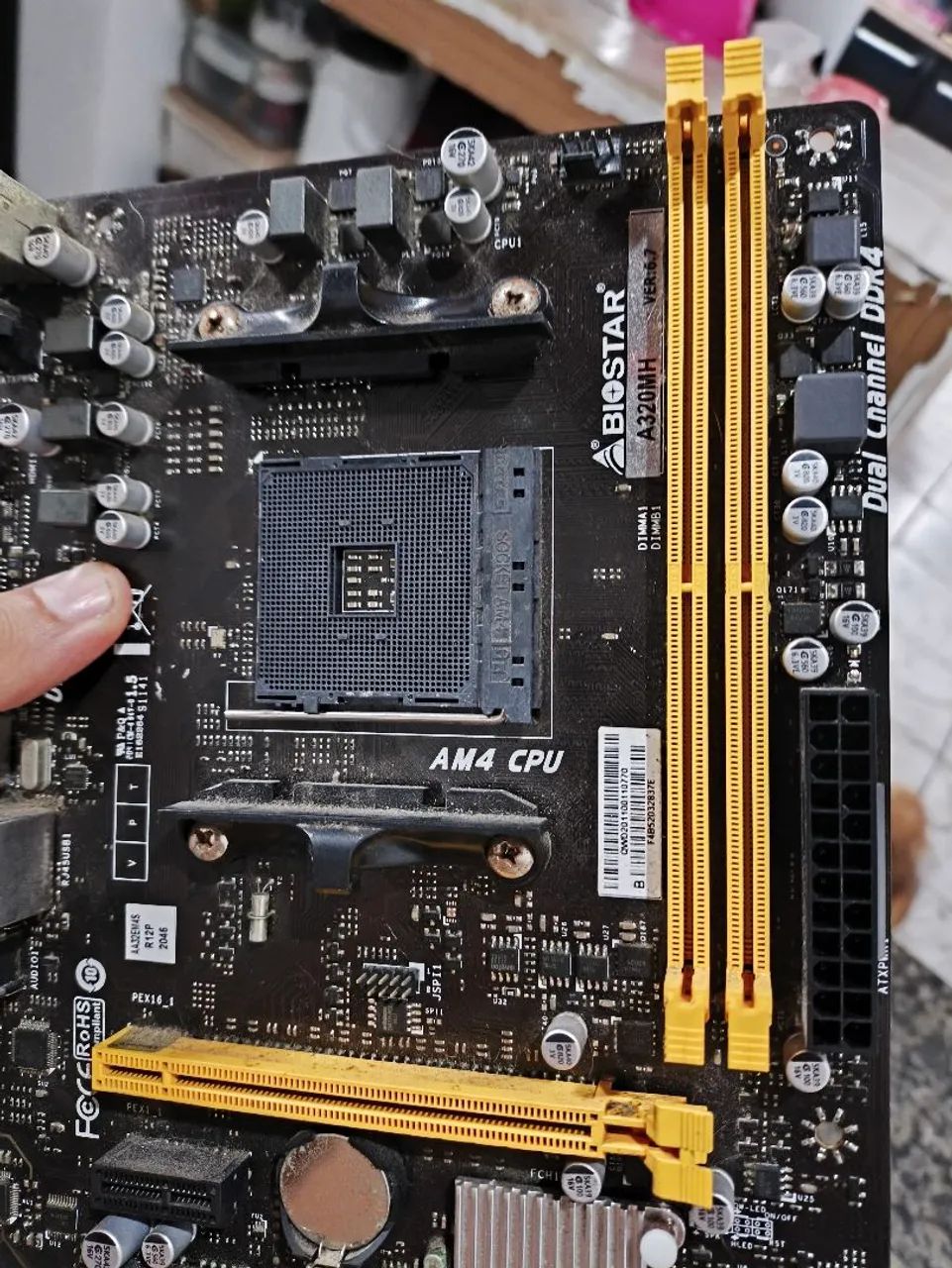 Placa mãe Biostar A320MH AM4 Ddr4 - Foto 3