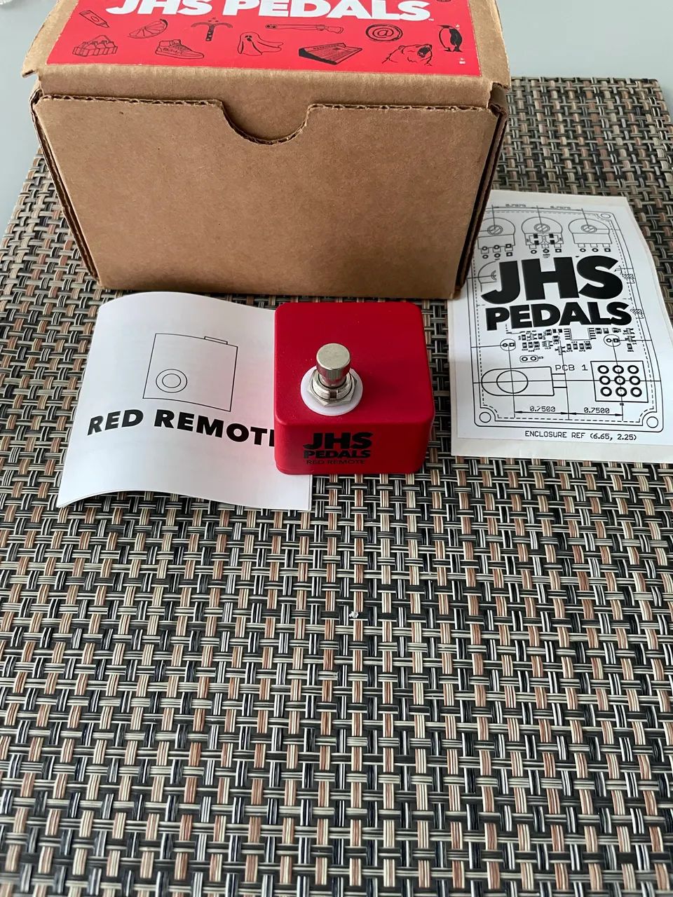 Pedal Red Remote Jhs - Novo Zero Completo Na Caixa - Foto 4