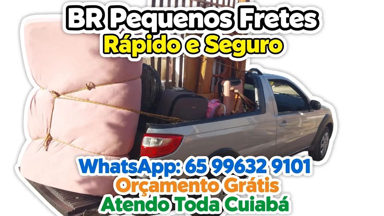 FRETES PEQUENOS BARATO *  - Foto 2