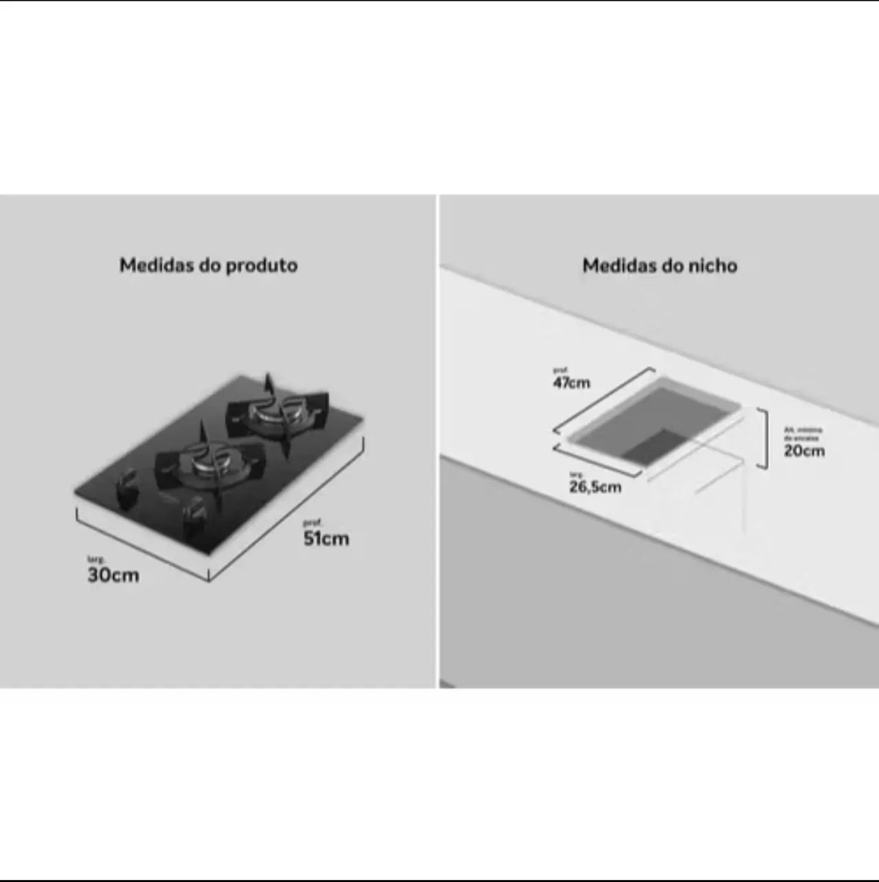 Cooktop 2 bocas - Dako - Foto 2
