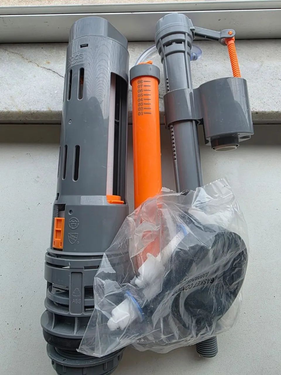 Kit mecanismo para caixa acoplada roca