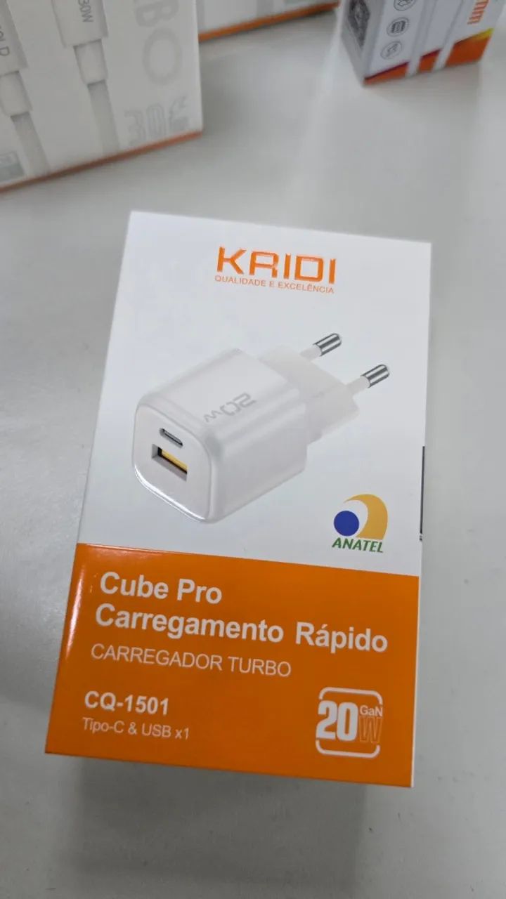Carregador Fonte 20W Cube