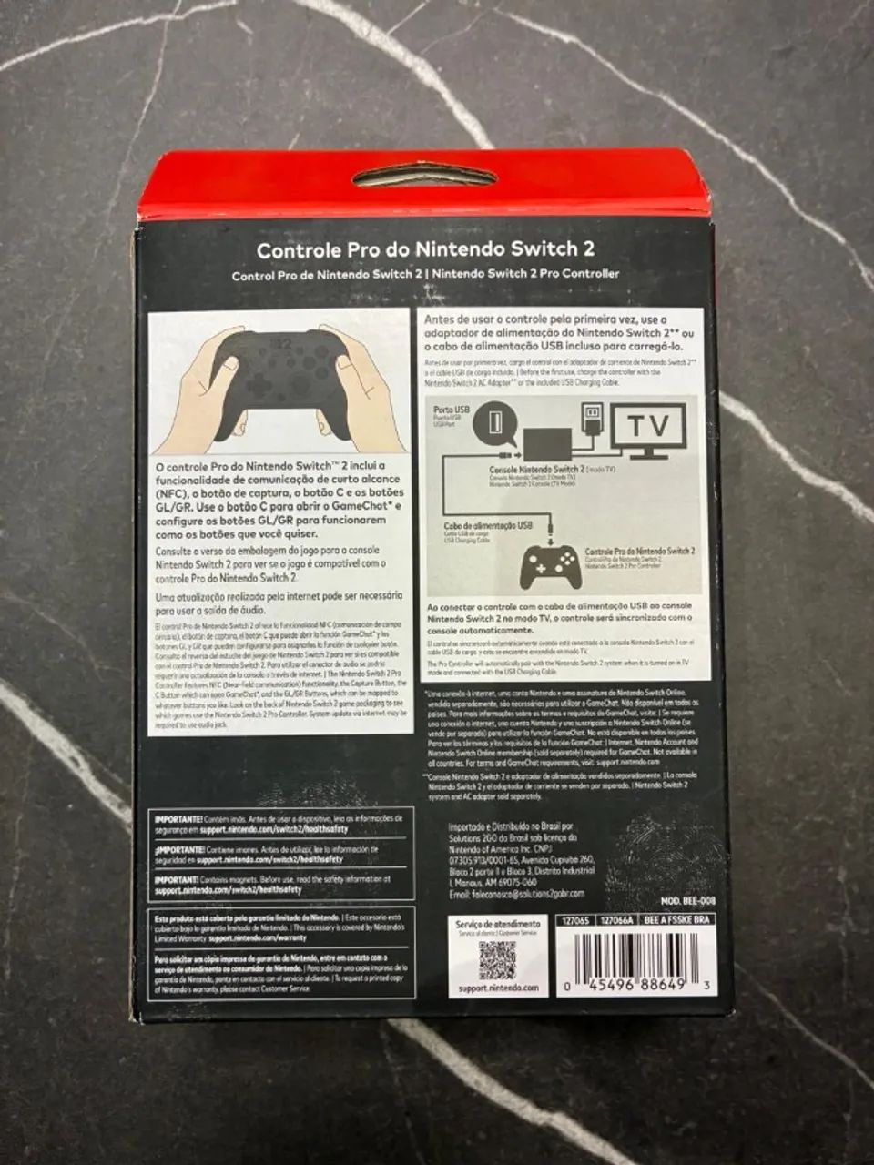 Nintendo Switch 2 Pro Controller Resident Evil Requiem Edition - Foto 2