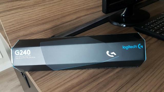 Mouse Pad G240 Cloth Gamer - Logitech - Novo - Foto 2