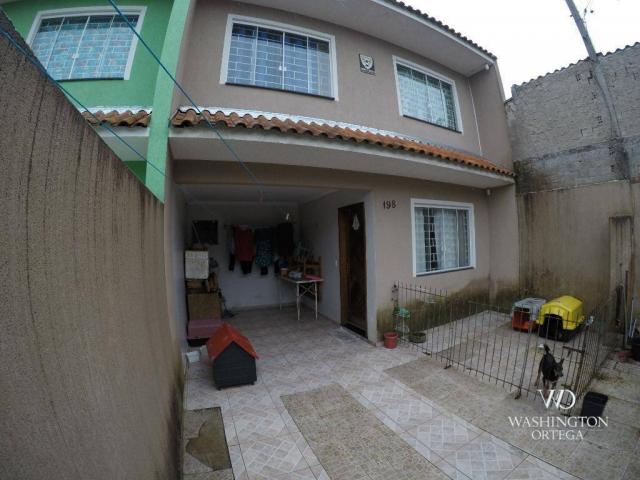 Sobrado com 3 dormitórios à venda, 84 m² por r$ 280.000 - costeira - são josé dos pinhais/ - Foto 2