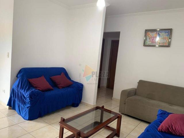 Apartamento com 3 dormitórios para alugar, 120 m² por r$ 3.000,00/mês - aviação - praia gr